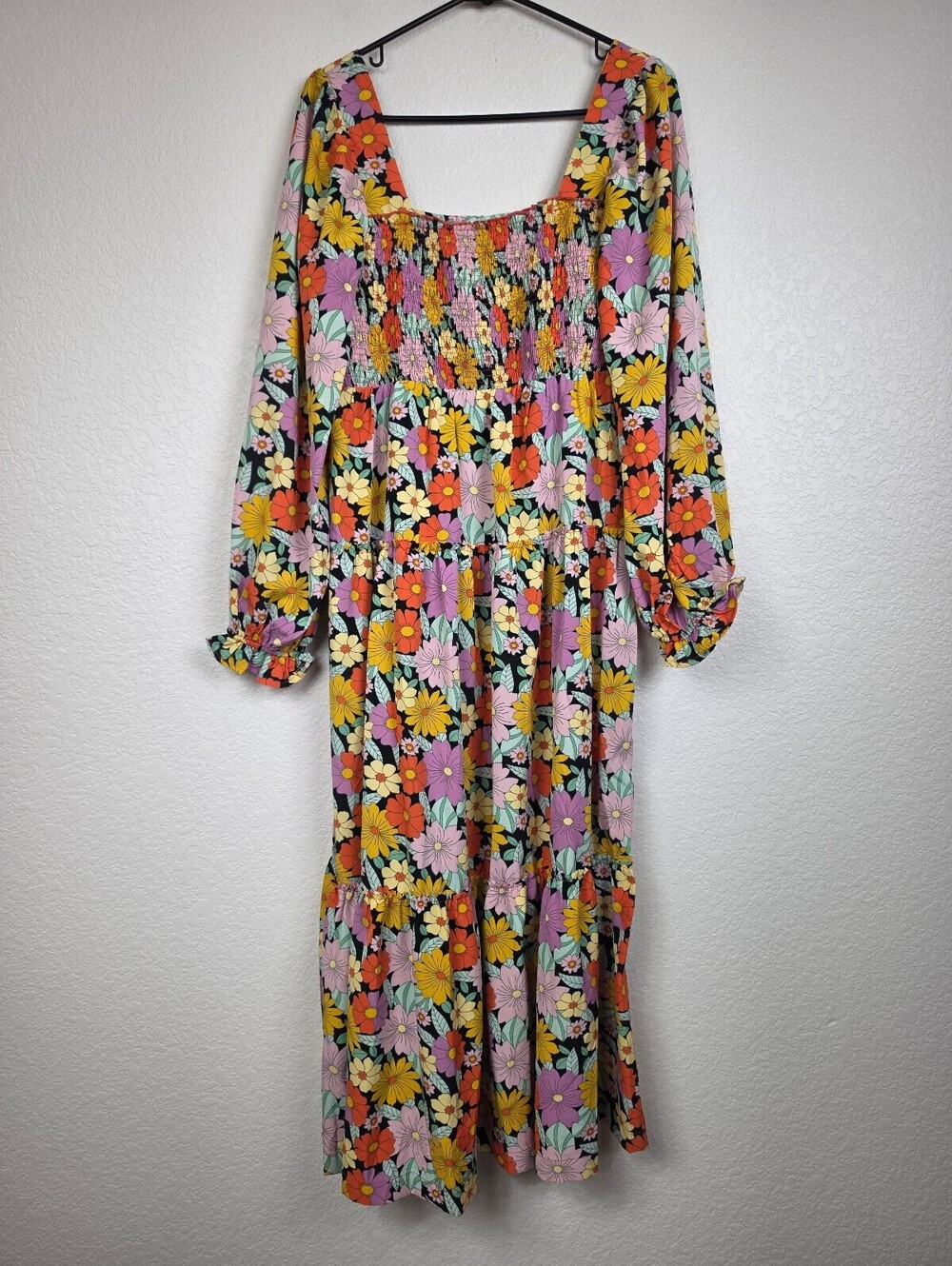 Anthropologie Umgee Medium Floral Long Sleeve Dress